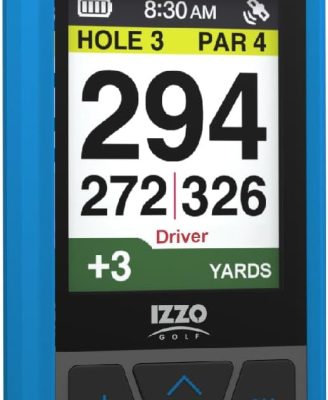 Izzo Swami 6000 Handheld Golf GPS Water-Resistant Color Display with 38,000 Course Maps & Scorekeeper